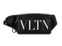 VLTN Rockstud Belt Bag, &pound;275, Handbags, Black, Leather, Front view